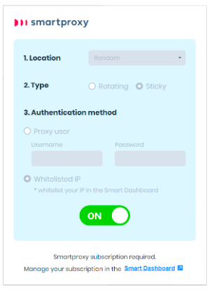 Samrtproxy Extension