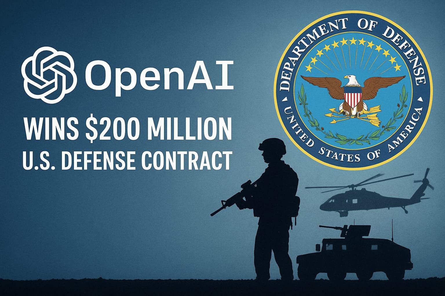 OpenAI wins $200 million US Defense Contract